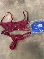 2 bra And Underwear Sets- small