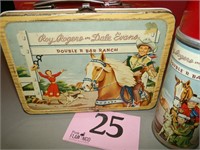 AUTHENTIC ROY ROGERS/DALE EVANS LUNCH BOX WITH