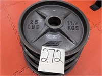 4-25 lb. AFS plates(sold by the piece)