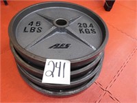 4-45 lb. AFS plates(sold by the piece)