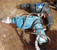MAKITA ELEC DRILL & AWESOME AUGER 3/8"