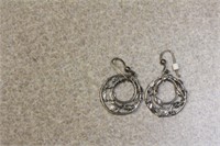 Sterling Pair of Earrings