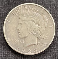 1923 Peace Silver Dollar