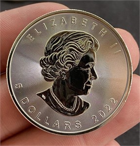 2022 Canadian Silver Dollar Maple Leaf