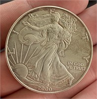 2000 American Eagle Silver Dollar