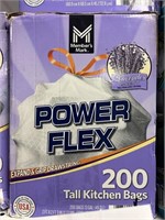 MM power flex 200 tall kitchen bags