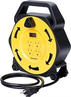 DEWENWILS Extension Cord Reel with 25 FT Power
