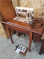 singer sewing machine w/ cabinet