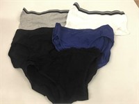 5 New Pairs Mixed Style Size L Underwear
