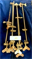 Lot Of 6 -  13" Music Instrument Fine Clamps