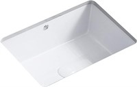 Rectangle Undermount Bathroom Sink- Logmey 10"x15"