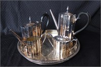 Lunt Silver Smiths coffee and tea server