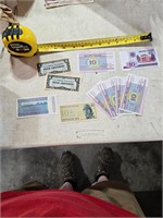 Foreign Currency - Japanese, Indonesian,  Myanmar