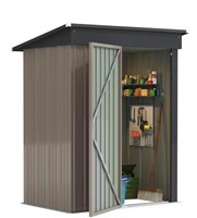 3 ft. W x 5 ft. D Outdoor Storage Metal Shed