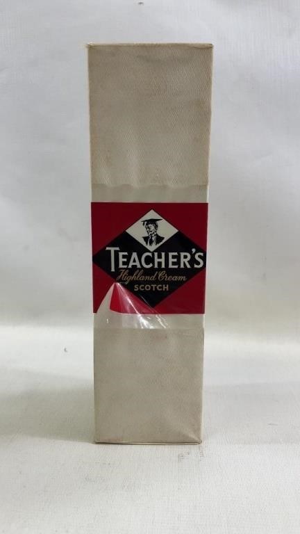 Sealed Teachers Highland Cream Scotch Whisky