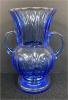 Light Blue Double Handle Vase -TAQ