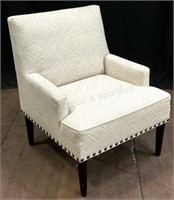 Pier 1 Imports Upholstered Chair W/ Nailhead Trim