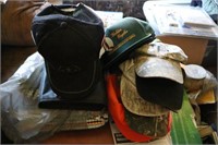 Collection of Hats and Home Repair Manuals