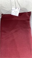 One tablecloth 60 x 1 20 burgundy