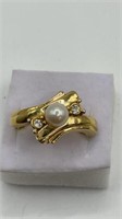 Pearl Ring Size 7.25
