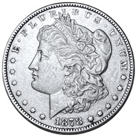 1878 Morgan Silver Dollar NEARLY UNCIRCULATED