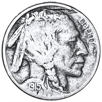 1915-D Buffalo Head Nickel NICELY CIRCULATED