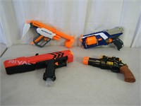 4 count Nerf guns
