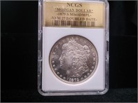 1879 S Morgan Silver Dollar MS68DMPL VAM DD