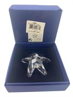Swarovski Crystal Clear Starfish Figure In box