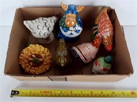 Ceramic Salt & Pepper Shakers Box Lot