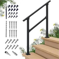 Rail Hand Rails for Outdoor Steps, 4 Step