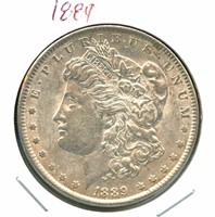 1889 Morgan Silver Dollar