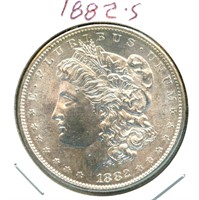 1882-S Morgan Silver Dollar