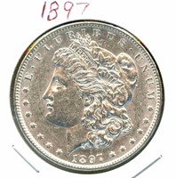 1897 Morgan Silver Dollar