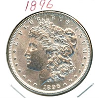 1896 Morgan Silver Dollar