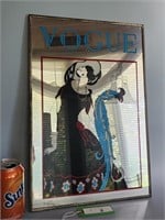 Vintage Vogue Magazine Mirror