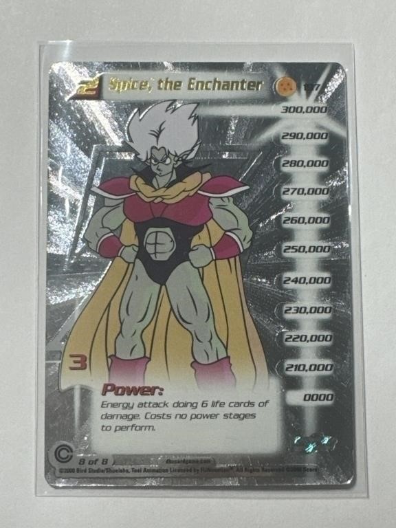 Dragon Ball Z DBZ Spice The Enchanter Holo #197!