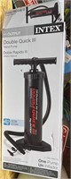 Intex Double Quick Hand Pump, Used