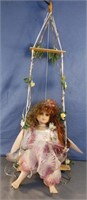 Cathay collection fairy doll on a swing