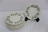 Vintage Syraguse China Floral 6.25" plates