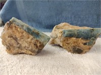 2 Aquamarine - South Carolina - 3" & 4"