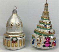 Lansing MI Capital & Christmas Tree Ornaments