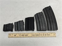 5 Ruger Mini 14 Ranch Rifle Magazines