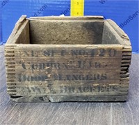 Small Vintage Hardware crate
