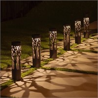 New Tommy Bahama Solar LED Pathway Lights, 6 Pack