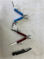 Protek pocket knife, multi tool with pliers,