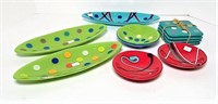 Colorful Bowls & Coasters
