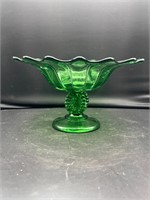 Vintage LG Wright? Green Compote