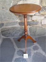 Round Cherry Candle/Fern Stand ca. 24” Tall16