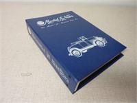 MODEL A FORD NEWS MAGAZINES IN BINDER '85-'86
